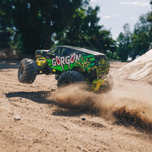 Load image into Gallery viewer, RC Truck Gorgon 2 Wheel Drive MT1/10 RTR (Ready-to-Run with Battery and Charger Included) Smart 3300 7C S120 USB Yellow ARA3230ST1
