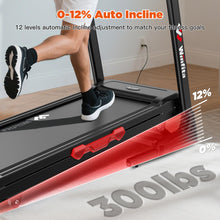 Load image into Gallery viewer, Winfita Treadmill with 12% Auto Incline
