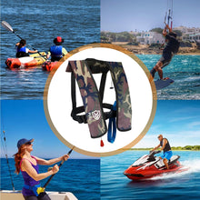 Load image into Gallery viewer, VOGUCCLO | Manual Inflatable Life Jacket for Adults| Supports up to 330 lbs

