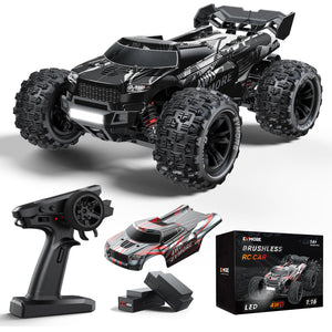 1/16 Brushless RC Cars for Adults & Boys, Fast 43 Mph, Electric 4WD High Speed RC Car, All-Road Remote Control RC Truck