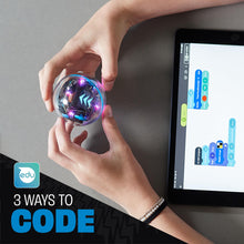 Load image into Gallery viewer, Bolt+: Coding Robot Ball - Beginner to Advanced Programming - Ages 8+ - 3 Ways to Code: Draw, Blocks
