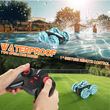 Load image into Gallery viewer, Remote Control Car, Amphibious RC Cars Toys for Ages 5-7, 4WD RC Boat, Waterproof 360° Rotating RC Monster Truck Stunt Car
