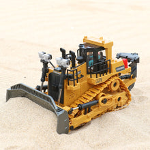 Load image into Gallery viewer, RC Bulldozer Toys for Boys, Construction Remote Control Bulldozer with Metal bulldozing Shovel Lights/Sounds
