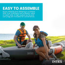 Load image into Gallery viewer, INTEX Dakota K2 Inflatable Kayak 2-Person Portable Set with Paddles &amp; Pump
