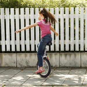 16" Inch Wheel Unicycle Leakproof Butyl Tire Wheel Cycling Outdoor Sports Fitness Exercise Health Silver