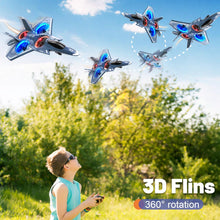 Load image into Gallery viewer, ENJOYFLY Foam Remote Control Airplanes RC Planes for Kids Adults 14+, RC Airplane Fighter Jet
