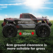Load image into Gallery viewer, 1/16 4X4 RC Offroad Truck - RTR Durable Beginner RC Car, High Speed 38 Km/h, Remote Control Monster Truck
