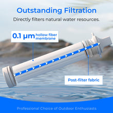 Load image into Gallery viewer, Waterdrop Portable Water Filter Straw, Camping Water Filter
