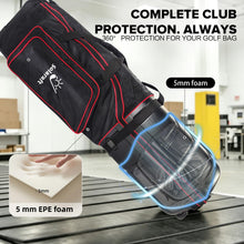 Load image into Gallery viewer, Solaraft Golf Travel Bag for Airlines, ABS Hard Shell Top Golf Travel Case
