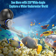 Load image into Gallery viewer, Underwater Fishing Camera 1080P HD 4.3" IPS 50ft Cable for Lake Ice Kayak
