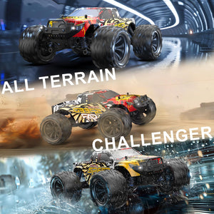 RC Cars High Speed Remote Control Car for Adults Kids 30+MPH, 1:16 Scales 4WD Off Road RC Monster Truck, Fast 2.4GHz All Terrains