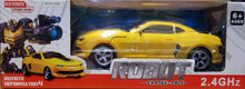 Load image into Gallery viewer, Remote Control Car Transforming Bumblebee Classic Disguise Action Figure Hero Robot Toy with One Button Transformation
