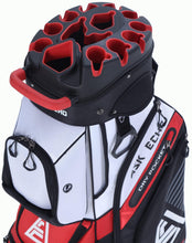 Load image into Gallery viewer, ASK ECHO T-Lock Golf Cart Bag, Quiet 14-Way Full-Length Divider (White)
