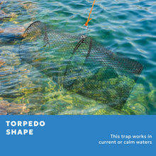 Load image into Gallery viewer, A1FISHER Crawfish Trap Steel Mesh with Spring Clip, for Crawdads Crayfish3
