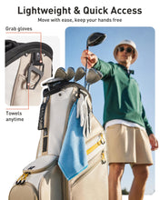 Load image into Gallery viewer, Golf Cart Bags with 14-Way Top Full Length Dividers, Golf Club Bags for Men
