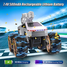 Load image into Gallery viewer, 1:16 Remote Control Car, 2.4GHz Shoot Water RC Cars, 4WD Amphibious RC Truck, All Terrain Off-Road Remote Control Monster Truck
