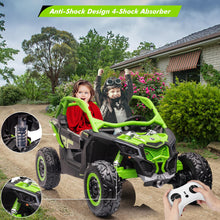 Load image into Gallery viewer, 2 Seater Ride on UTV Car, Licensed Can-Am Electric Off-Road Car, 4WD Kids Truck w/Remote Control, 2 * 24V 7AH Batteries
