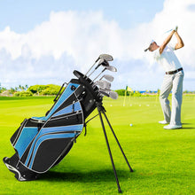 Load image into Gallery viewer, Tangkula Golf Stand Bag with 6 Way Top Dividers, Blue
