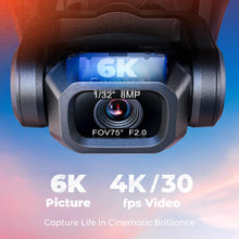 Load image into Gallery viewer, Drone with 6K Camera for Adults, 3-Axis Gimbal Drones with 4K/30fps Video, 10000ft FPV Transmission Professional Drone
