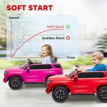 Load image into Gallery viewer, Chevrolet Tahoe Licensed Kids Ride on Car, 12V Battery Powered Kids Electric Car with Remote Control, Red

