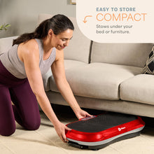 Load image into Gallery viewer, Lifepro Waver Vibration Plate Exercise Machine – High-Intensity Vibration Plate for Lymphatic Drainage – Full-Body Workout Vibrating Platform with Loop Bands – Fitness Equipment for Strength &amp; Toning
