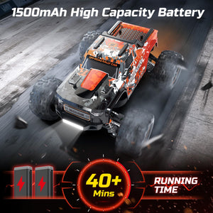 Brushless Fast RC Cars,1:16 52KM/H High Speed Remote Control Car,4X4 All Terrains RC Monster Truck, Waterproof Off-Road Hobby Electric Vehicle