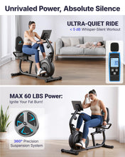 Load image into Gallery viewer, MERACH Recumbent Exercise Bikes for Home with Smart Bluetooth Equipment Exercise Bikes
