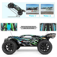 Load image into Gallery viewer, RC Cars Hailstorm, 36+KM/H High Speed 4WD 1:18 Scale Waterproof Remote Control Off Road Monster Truck with Two Rechargeable Batteries
