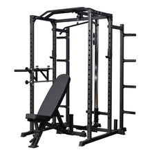 Load image into Gallery viewer, Rep Fitness PR-1100 + Dip Attachment + LAT Pulldown + Weight Storage + AB-3100
