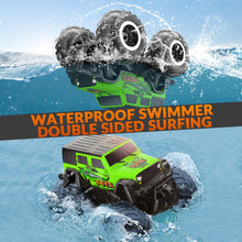 Load image into Gallery viewer, Amphibious Remote Control Car Toys for Boys 2.4GHz 1:16 All Terrain Off-Road RC Car Waterproof RC Monster Truck
