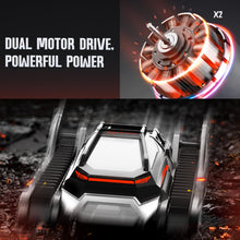 Load image into Gallery viewer, RC Tank - Amphibious Remote Control Car, Gesture Sensing RC Stunt Tank with 2 Rechargeable Batteries, 2.4GHz
