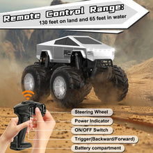 Load image into Gallery viewer, Remote Control Car, RC Truck Car for Kids, 2.4GHz Amphibious Waterproof All Terrain Truck for Boys, Gifts for Boys
