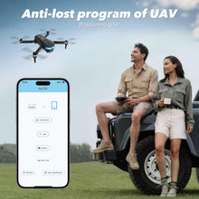 Load image into Gallery viewer, GPS Drone with EIS 2K Camera for Adults, 7.22 inch Screen on Remote Controller,FPV RC Drones with Al Track&amp;Night Shot with Professional GPS,Auto Return Follow Me for Beginner,Long Range Transmission, 2 Batteries 64min Flight Time,Handbag Under 249g
