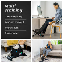 Load image into Gallery viewer, REATHLETE CYCLO: Under-Desk Bike/Pedal Exerciser (White)
