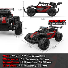 Load image into Gallery viewer, Remote Control Car, 2.4GHz High Speed 33KM/H RC Cars Toys, 1:12 Monster RC Truck Off Road with LED Headlight
