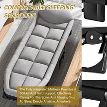 Load image into Gallery viewer, Camping Cot - Heavy Duty Portable Folding Bed with Cushion &amp; Pillow for Comfortable Sleep, Perfect for Outdoor Recreation and Camping Adventures
