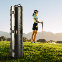 Load image into Gallery viewer, SKB Staff ATA Hard Shell Plastic Golf Travel Case for Cart Bags with Wheels
