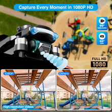 Load image into Gallery viewer, F19 Drone With 1080p HD FPV Camera, 20 Min Flight 360° Flips Brushless Motor RC Quadcopter With Altitude Hold, Obstacle Avoidance, 2 Batteries
