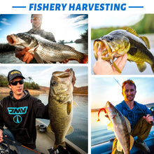 Load image into Gallery viewer, PLUSINNO Fishing Lures Tackle Box - Compact Fishing Gear for Bass Trout
