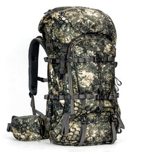 Load image into Gallery viewer, MOXULE Pro 5000 Camo Frame Backpack - Meat Hauler Pack with Rain Cover for Outdoor
