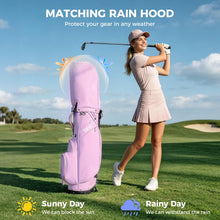 Load image into Gallery viewer, 14-Way Golf Bags for Men, Golf Stand Bag, Purple
