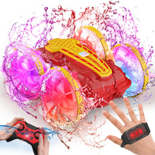 Load image into Gallery viewer, Amphibious RC Car with Lights for Kids 6-12 Year Old Gesture Sensor RC Stunt Cars Boat 4WD 2.4GHz Waterproof Hand Controlled
