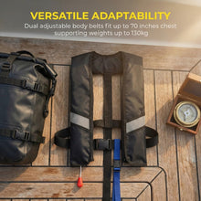 Load image into Gallery viewer, Inflatable PFD Life Jackets for Adults, 33g CO2 Cylinder
