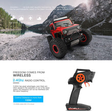 Load image into Gallery viewer, 1:10 Scale RC Crawler - 4x4 Offroad Crawler Remote Control Truck for Adults and Kids - RC Car
