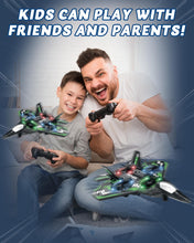 Load image into Gallery viewer, Remote Control Jet, Aircrafts for Boys and Girls, Jet Helicopter Drones with LED Lights
