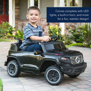 Best Choice Products Kids 6V Ride On Truck w/Parent Remote Control, 3 Speeds, LED Lights, Black