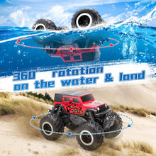 Load image into Gallery viewer, RC Trucks 4x4 Offroad Waterproof - 2.4 GHz Amphibious Remote Control Car Toys for Boys 4-7, Remote Control Monster Truck
