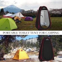 Load image into Gallery viewer, Your Choice Pop-Up Shower Tent, 47.2W"x74.8"H Changing Tent - Black

