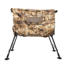 Load image into Gallery viewer, Momarsh Invisi Lab Dog Blind for Waterfowl Hunting | Adjustable Pet Blind for Dry or Wet Land Hunting &amp; Training | Water Resistant Shell with Mesh Draining Bottom | Optifade Marsh
