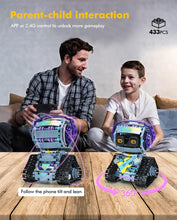Load image into Gallery viewer, 3 in 1 STEM Robotics Toy Building Blocks Set, Programmable APP Remote Control Robot/Car Robot Coding Kit, STEM (433 Pieces)
